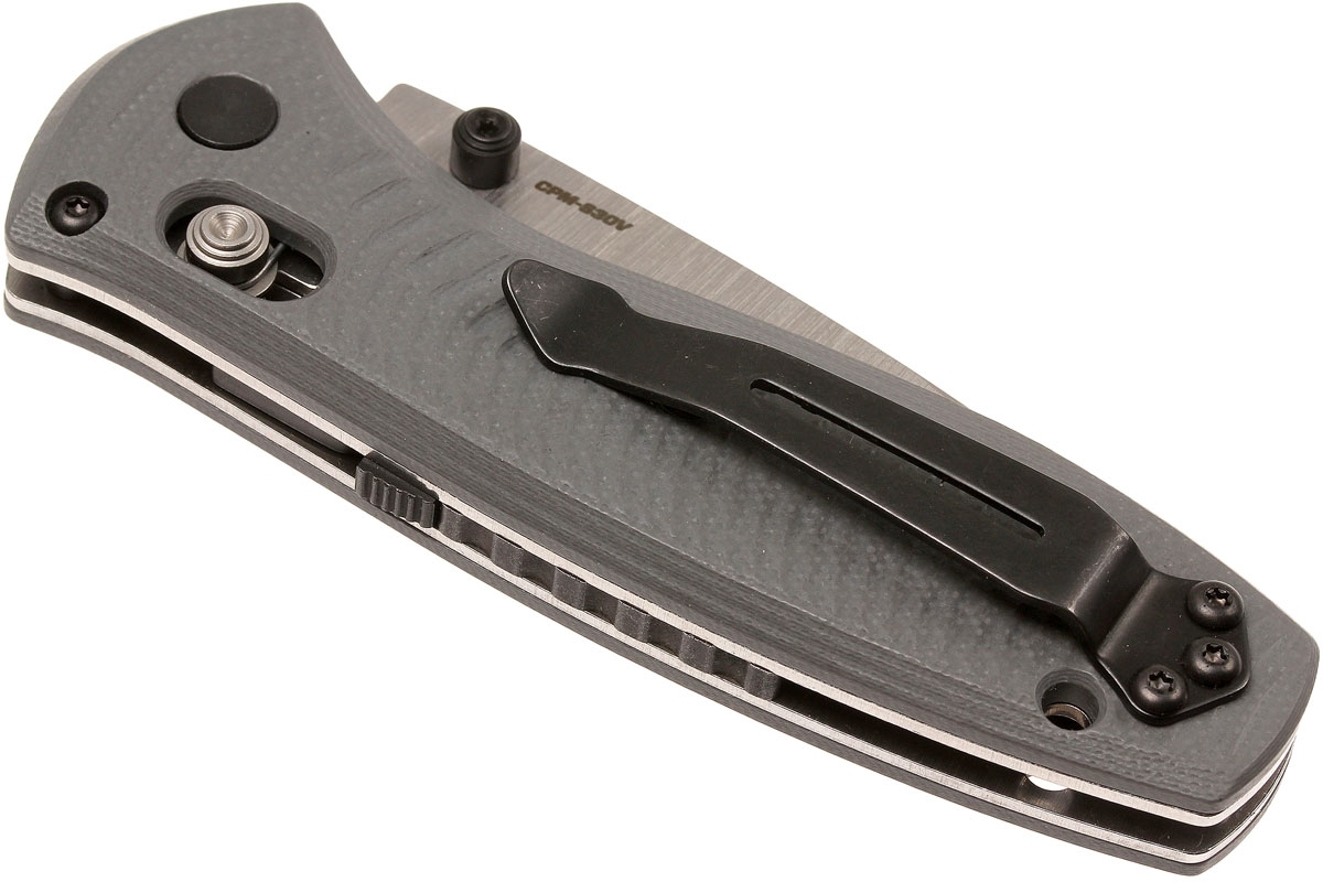 Нож складной Benchmade Mini Barrage 585-2, сталь CPM-S30V, рукоять G10 - фото 6
