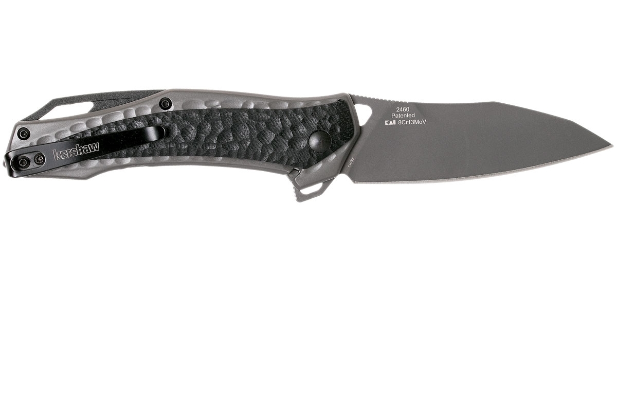 Складной нож Vedder KERSHAW 2460, сталь 8Cr13MoV, рукоять сталь/G10, чёрный - фото 8