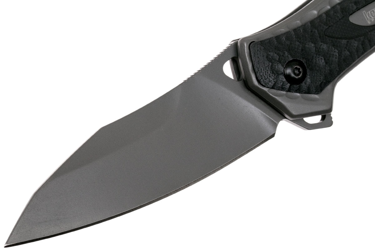 Складной нож Vedder KERSHAW 2460, сталь 8Cr13MoV, рукоять сталь/G10, чёрный - фото 9