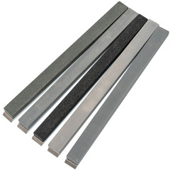 Фото Набор из 5-ти камней TSPROF CS из карбида кремния на алюминиевых бланках, узкие