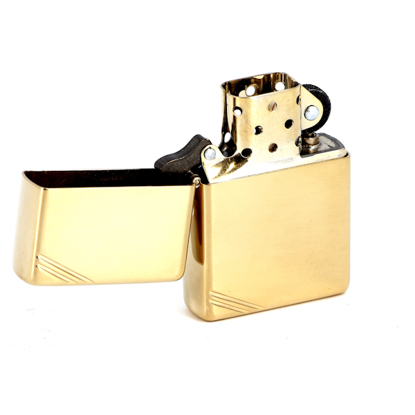 фото Зажигалка zippo vintage™ с покрытием high polish brass