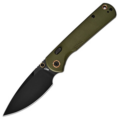 Фото Складной нож CJRB Latitude, сталь AR-RPM9, рукоять G10, оливковый