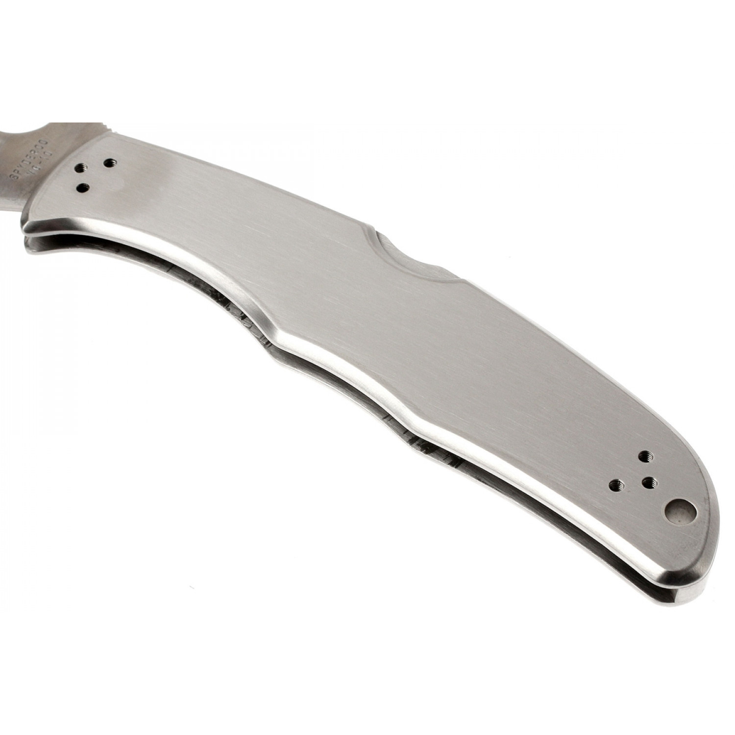 Складной нож Spyderco Endura 4 - 10S, сталь VG-10 Satin Serrated (SpyderEdge™), рукоять нержавеющая сталь - фото 3