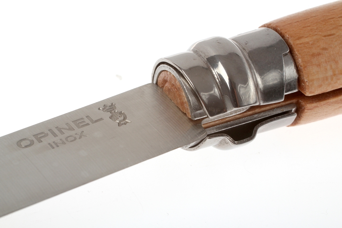фото Складной нож opinel №7 my first opinel, закругленное острие, сталь sandvik 12c27, рукоять лакированный бук