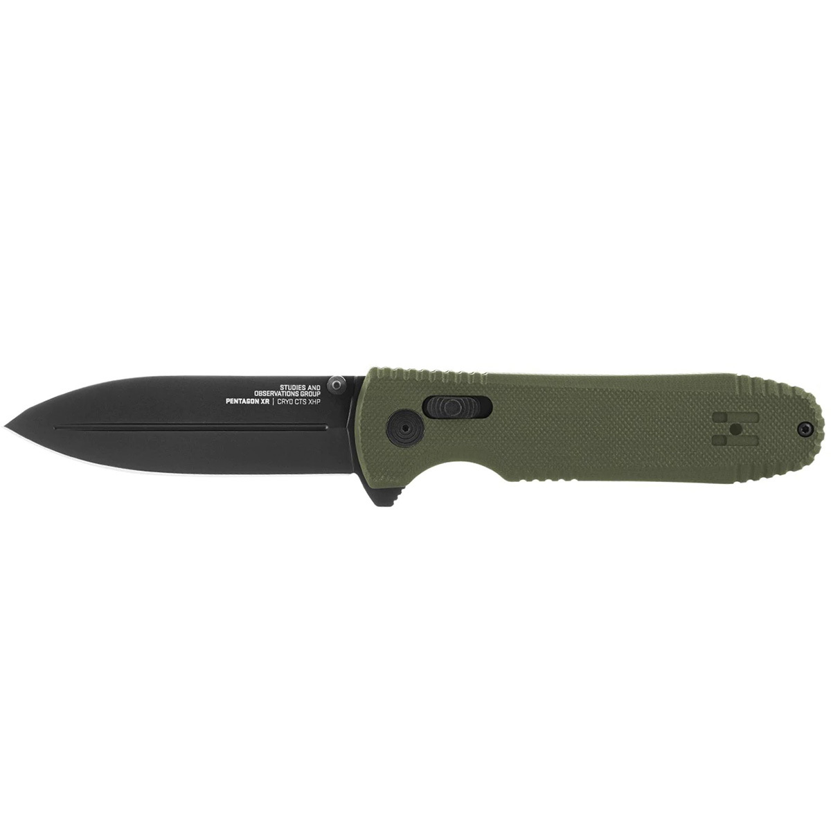 Складной нож SOG Pentagon Mk3 OD Green, сталь  CTS-XHP