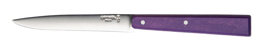 Нож столовый Opinel №125, нержавеющая сталь, пурпурный