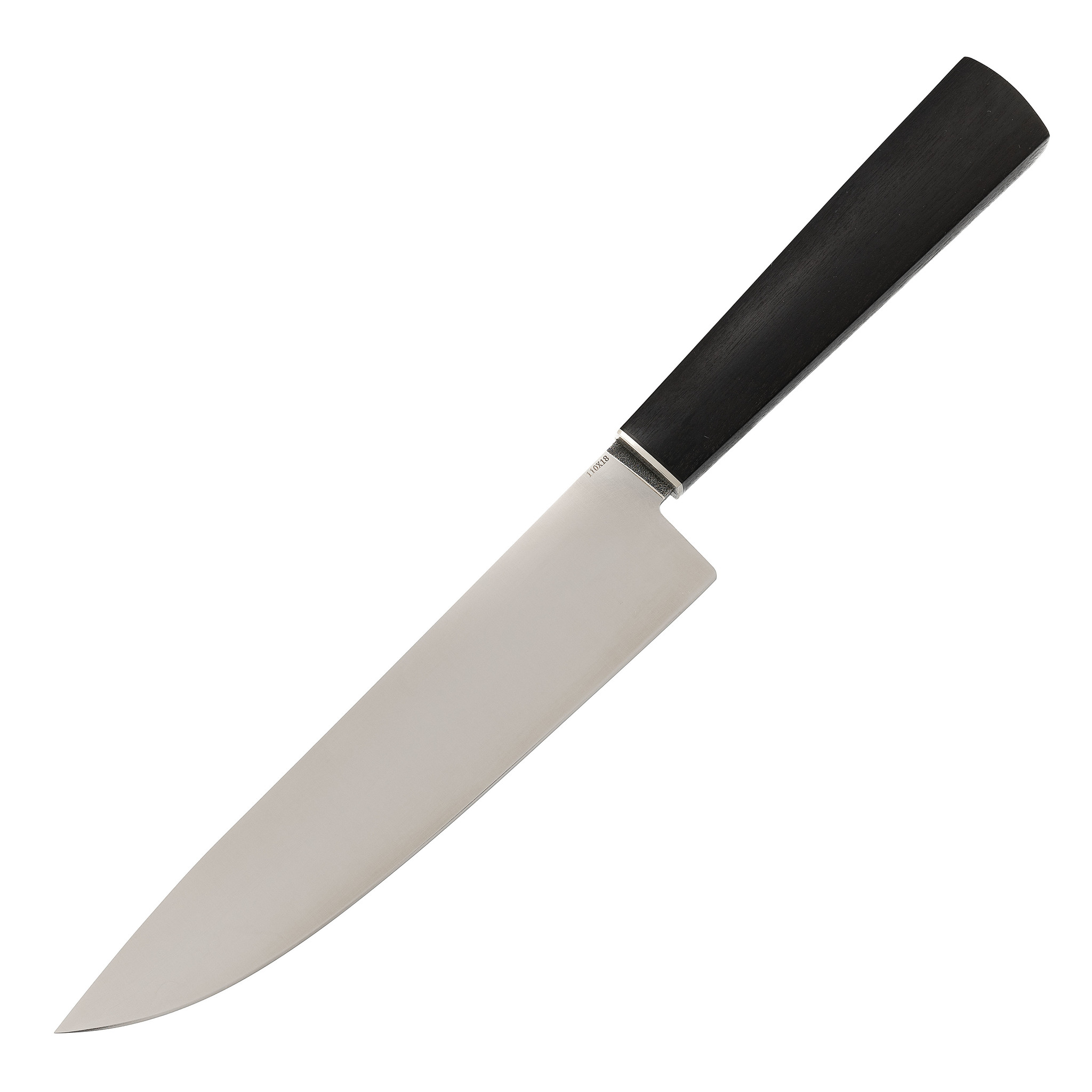 Нож Кухонный №21, сталь 110х18, граб - фото 1