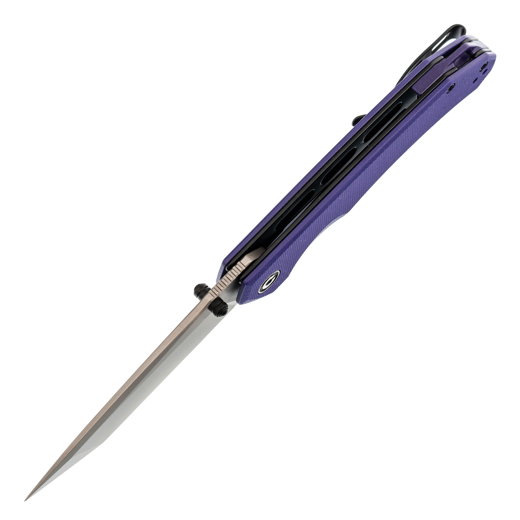 Складной нож CIVIVI Brazen Tanto, сталь 14C28N, Purple G10 - фото 2