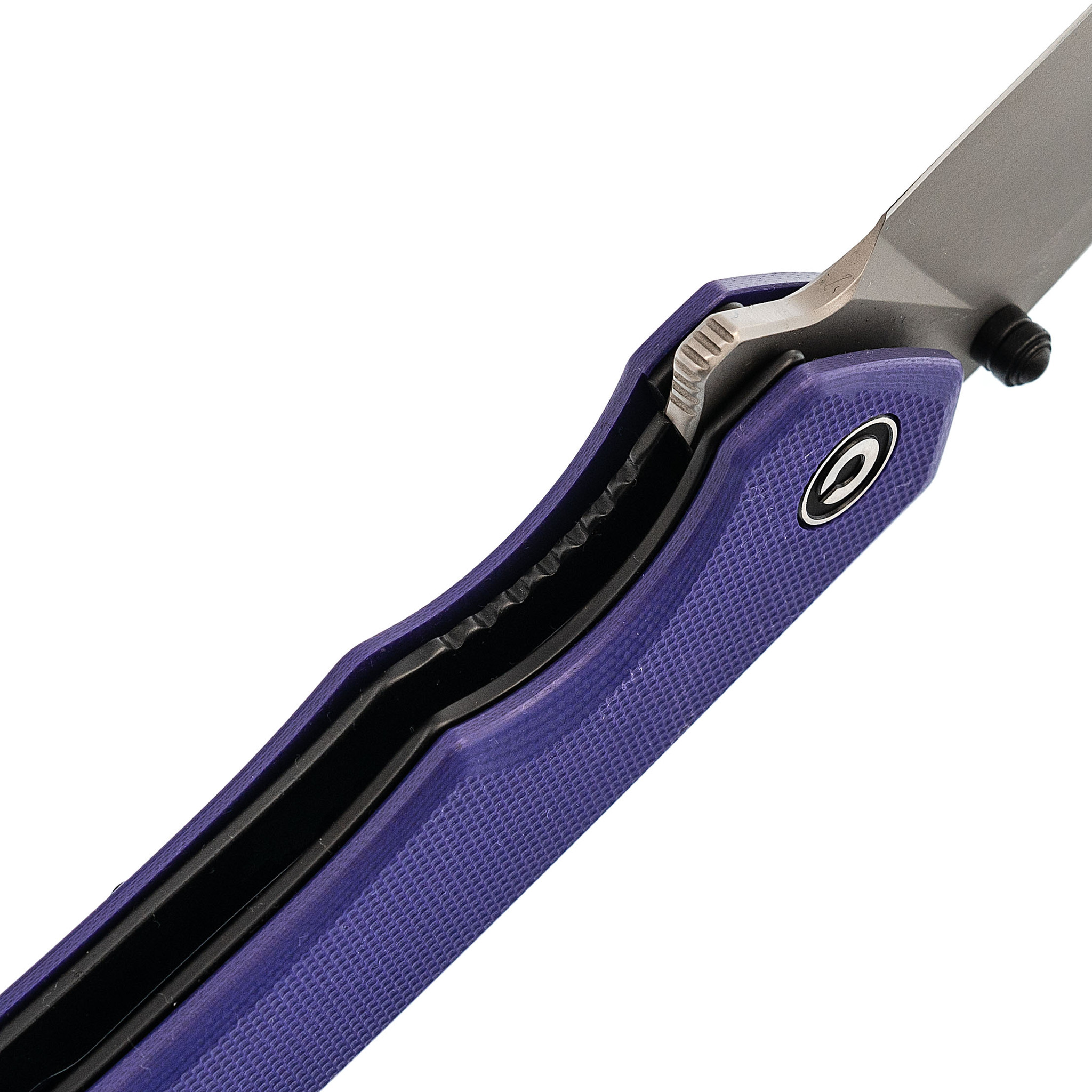 Складной нож CIVIVI Brazen Tanto, сталь 14C28N, Purple G10 - фото 4