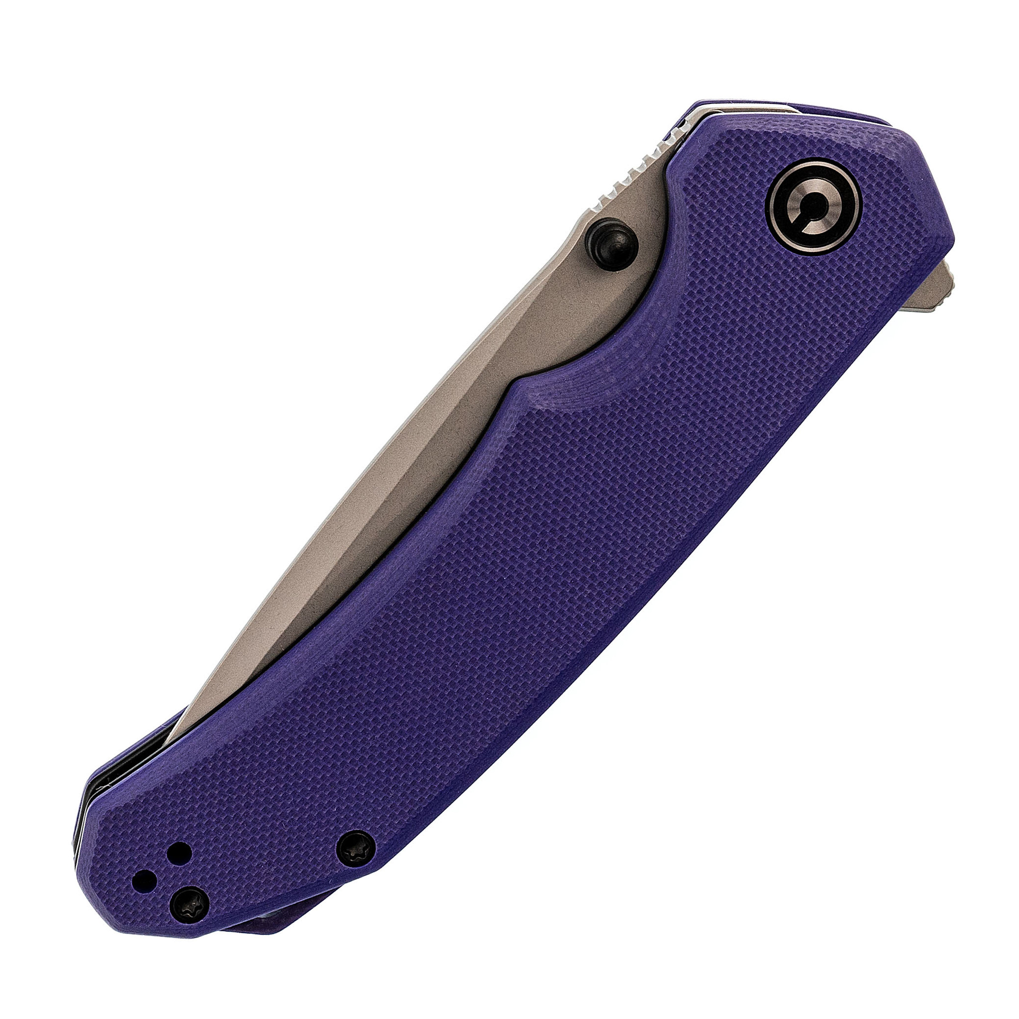 Складной нож CIVIVI Brazen Tanto, сталь 14C28N, Purple G10 - фото 7