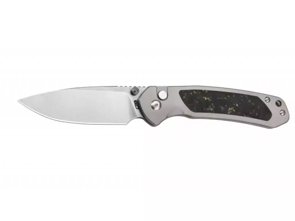 Складной нож CJRB Pyrite, сталь CPM S90V, рукоять - фото 5
