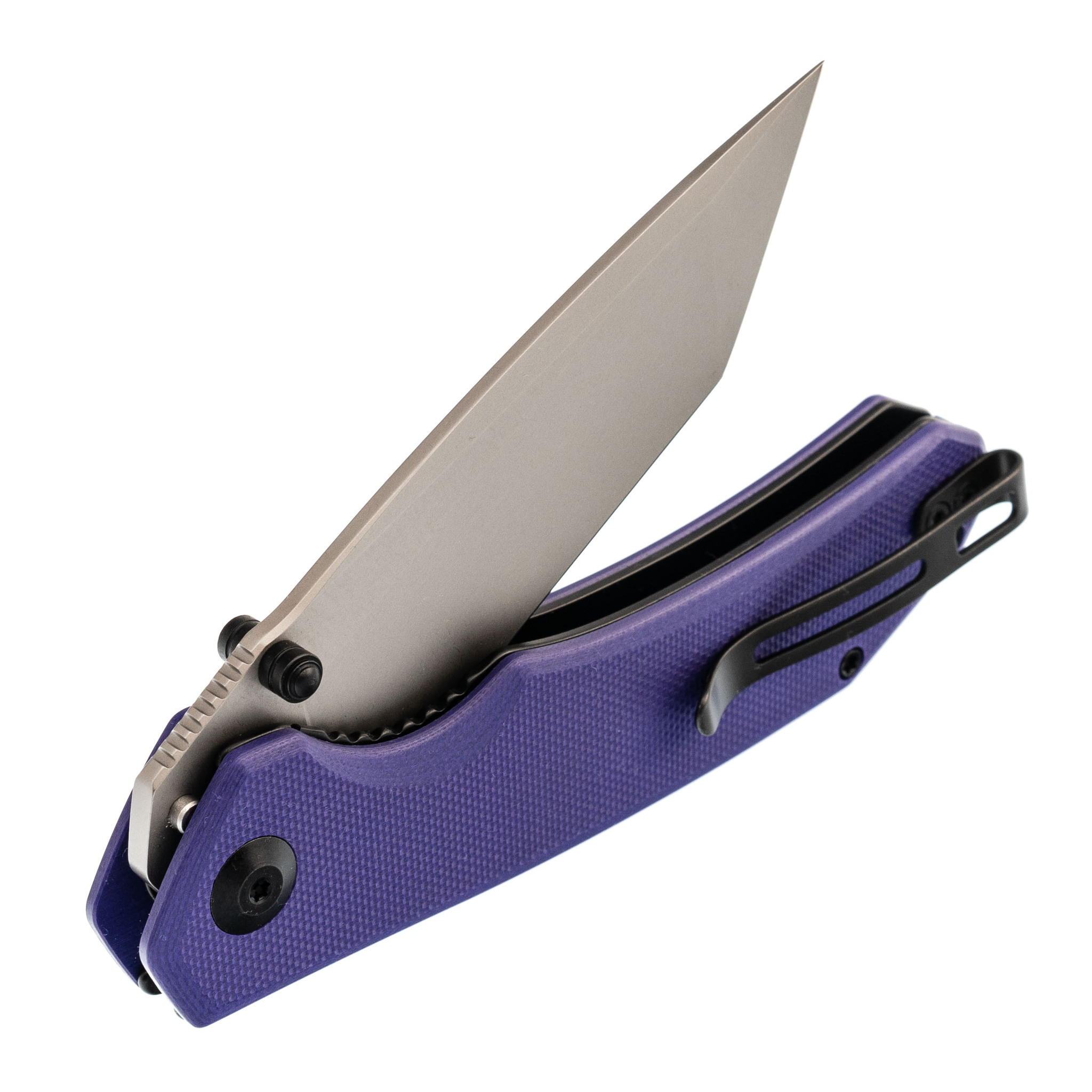 Складной нож CIVIVI Brazen Tanto, сталь 14C28N, Purple G10 - фото 5