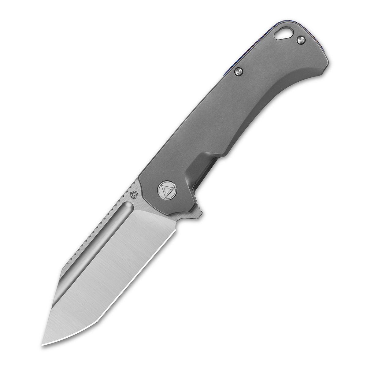 Складной нож QSP Rhino, сталь M390, рукоять титан - фото 1