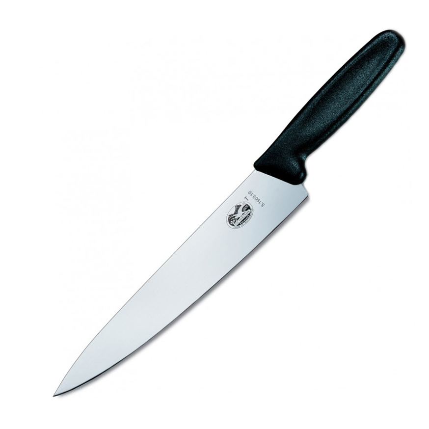 Кухонный нож Victorinox Standard Carving, сталь X50CrMoV15, рукоять полипропилен, черный