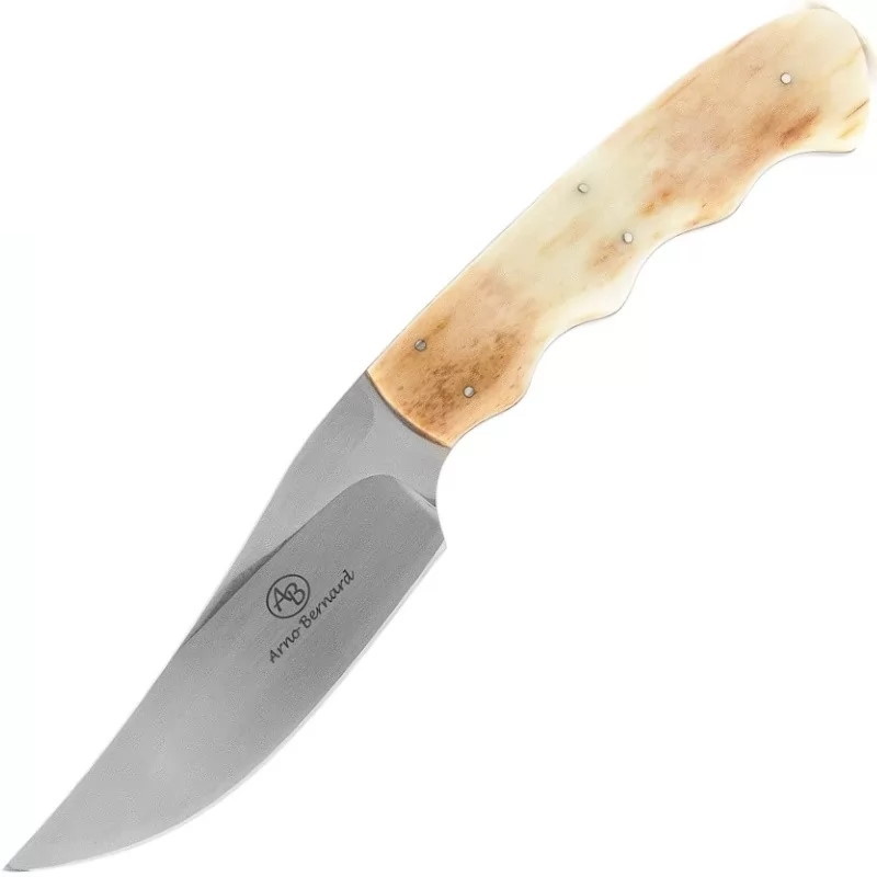 Нож с фиксированным клинком Arno Bernard Sailfish, сталь N690, рукоять кость жирафа