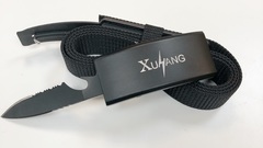 Фото Ремень с ножом в пряжке