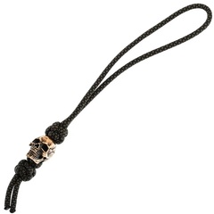 Фото Темляк средний олива с бусиной 