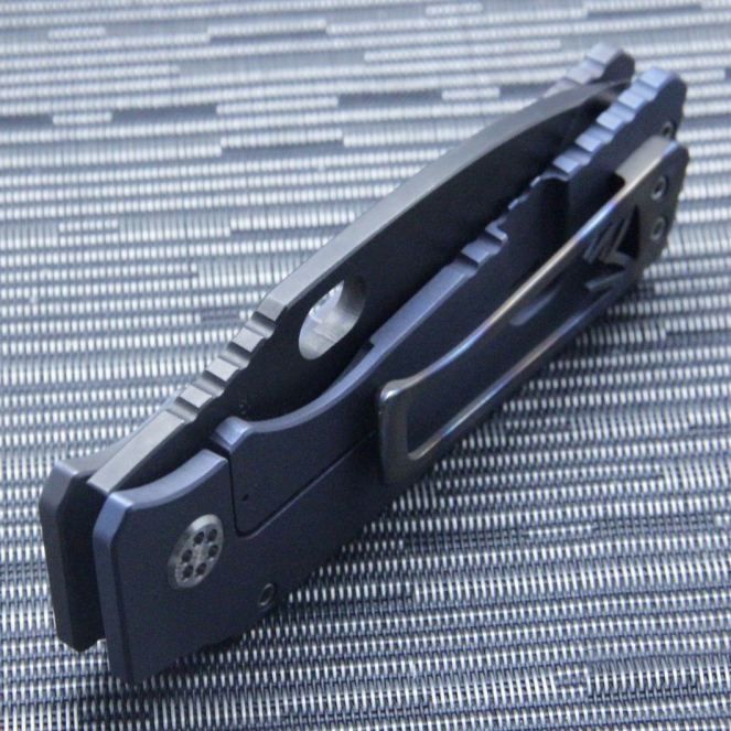Складной нож Medford Tactical Fighting Folder-H, сталь S35VN, рукоять синий титановый сплав, синий от Ножиков