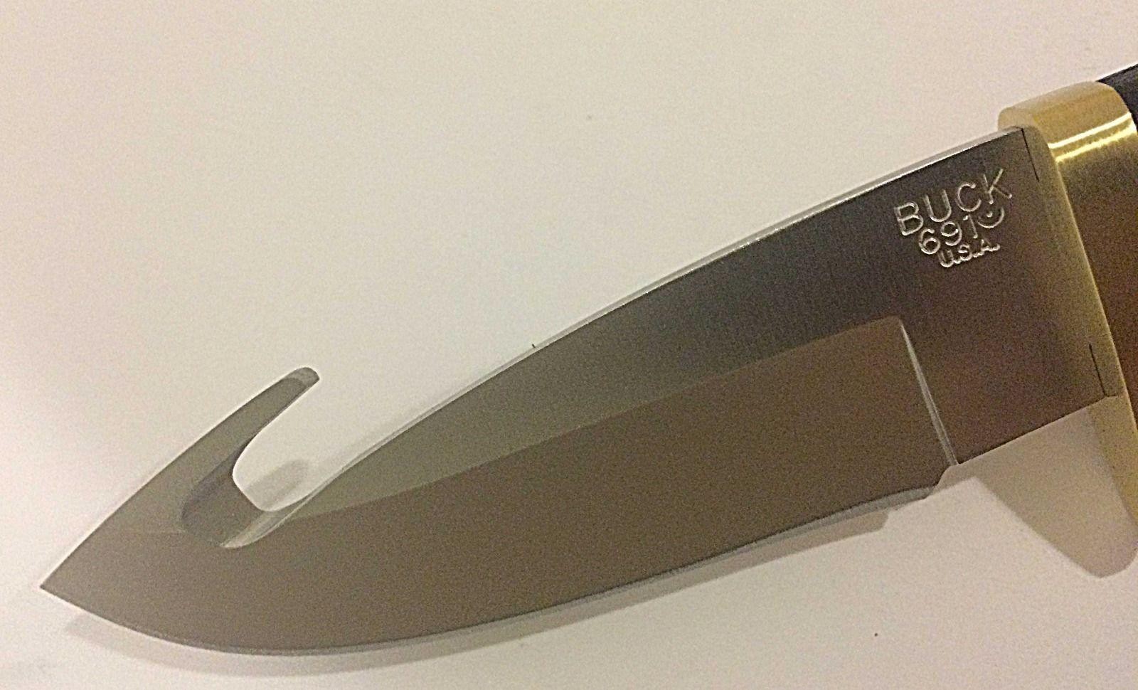 Нож туристический 691 Zipper™ - BUCK 0691BKG, сталь 420HC, рукоять синтетическая резина Alcryn® Rubber - фото 9