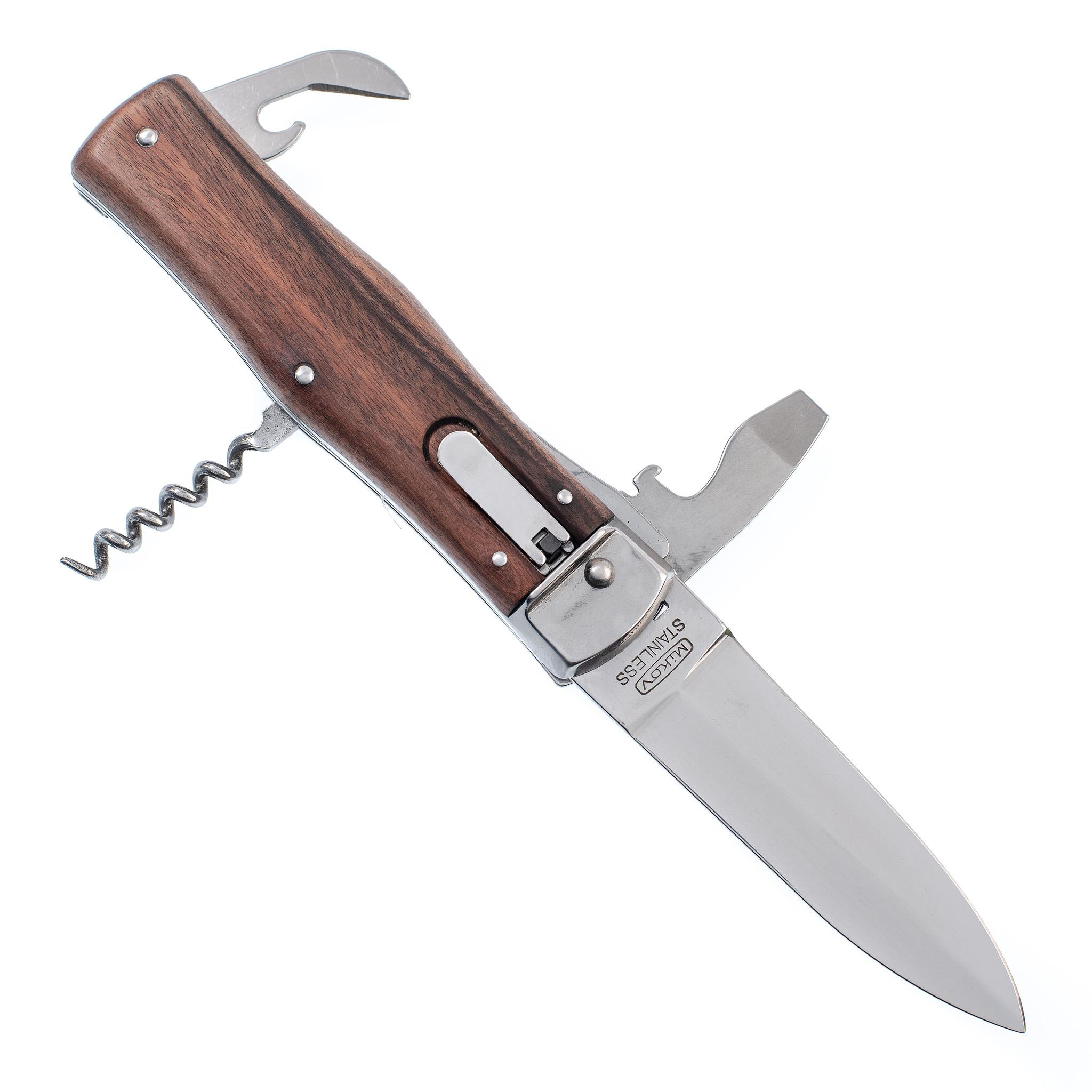 Складной нож мультитул Predator Wood Mikov - фото 3