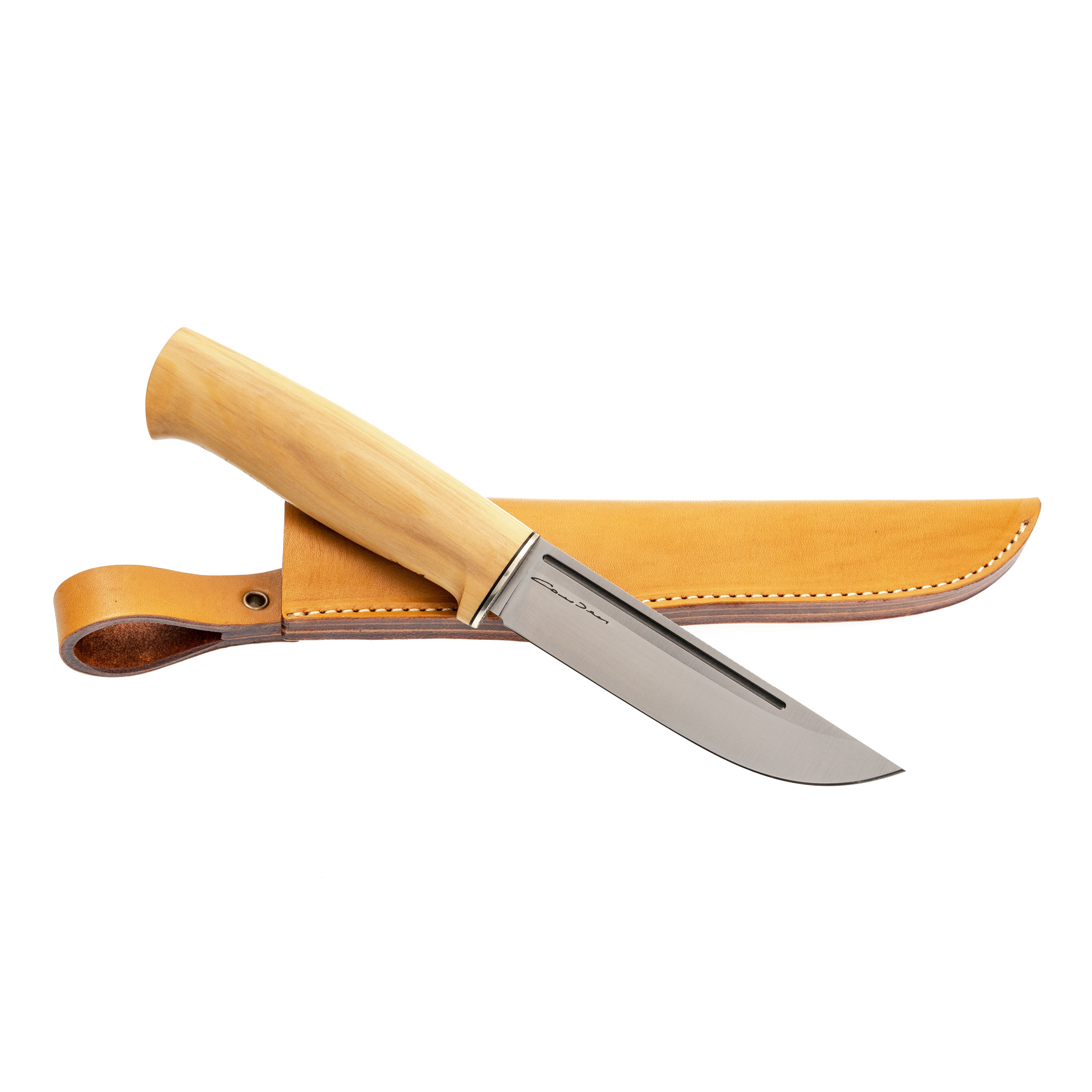 Нож Шмель, сталь Х12МФ, карелка - фото 6