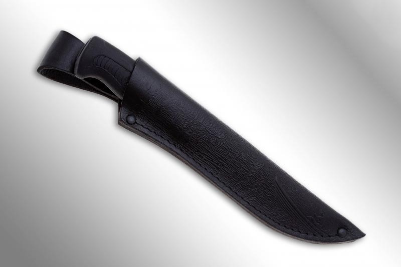 Нож Амур-2, сталь AUS-8 SW черный, Кизляр от Ножиков