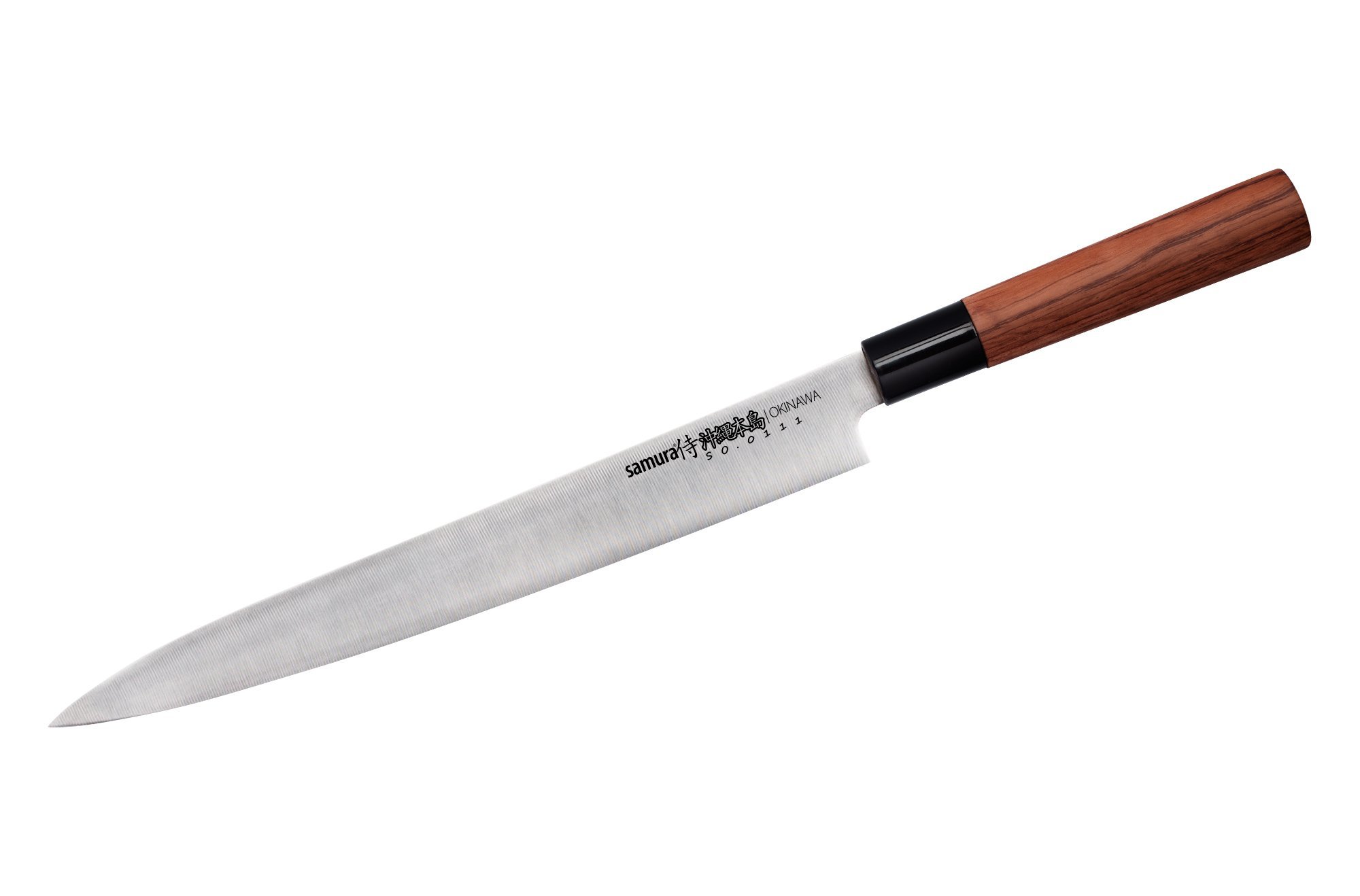Нож кухонный Samura OKINAWA Янагиба 270 мм, AUS-8, палисандр, Samura, Стальные ножи Samura