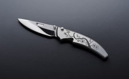 Нож складной Rockstead SHU-ZDP (DP), сталь ZDP-189, рукоять титан - фото 1