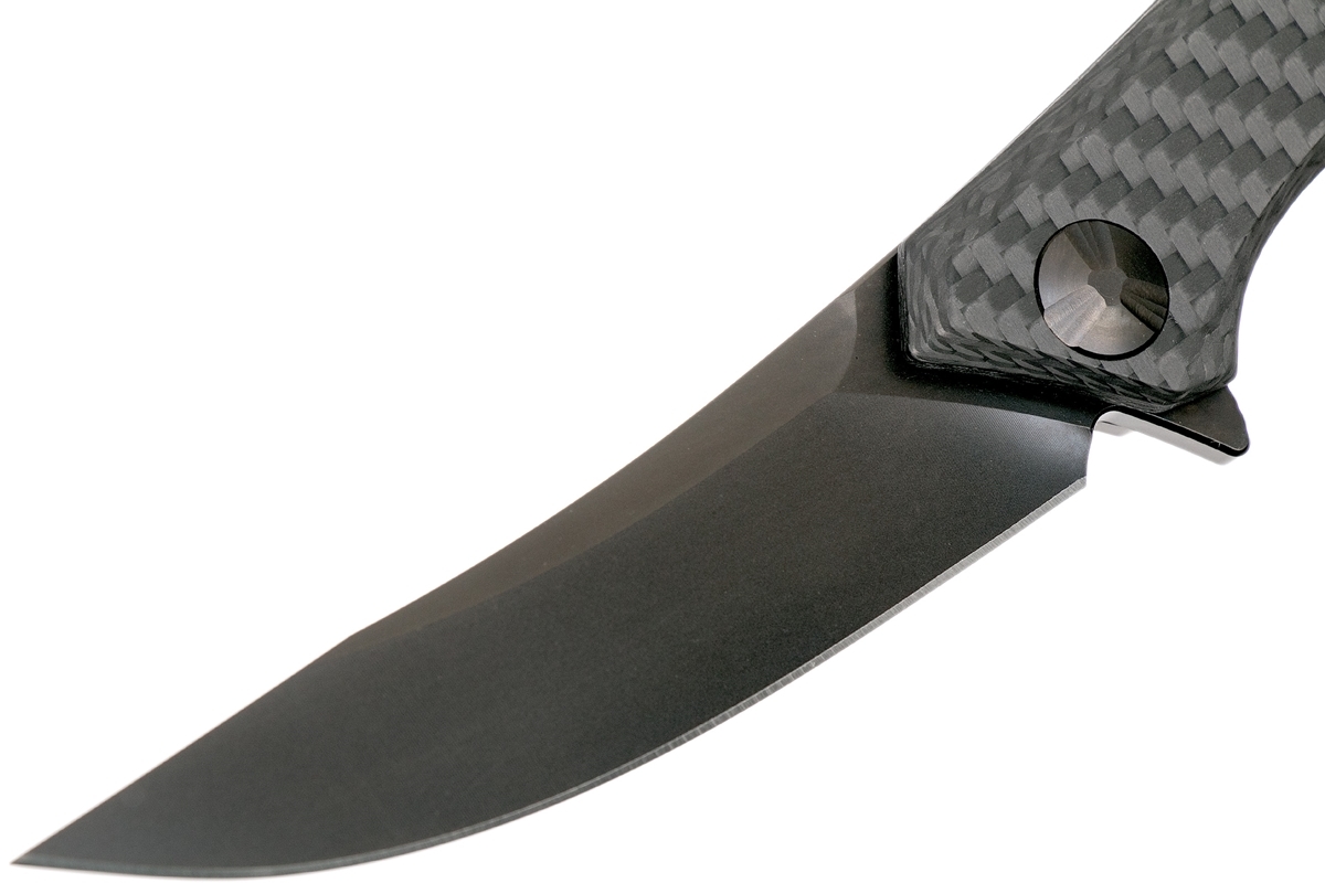 фото Складной нож zero tolerance 0462blk, сталь cpm s35vn, рукоять карбон/титан с dlc покрытием