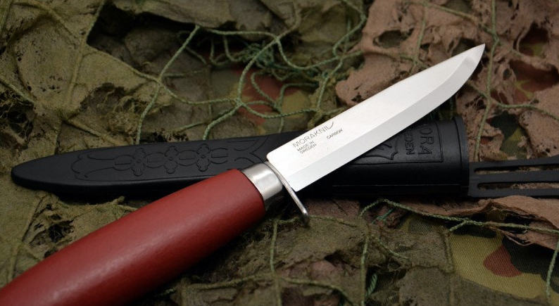 Нож с фиксированным лезвием Morakniv Classic 612, углеродистая сталь, рукоять береза - фото 5