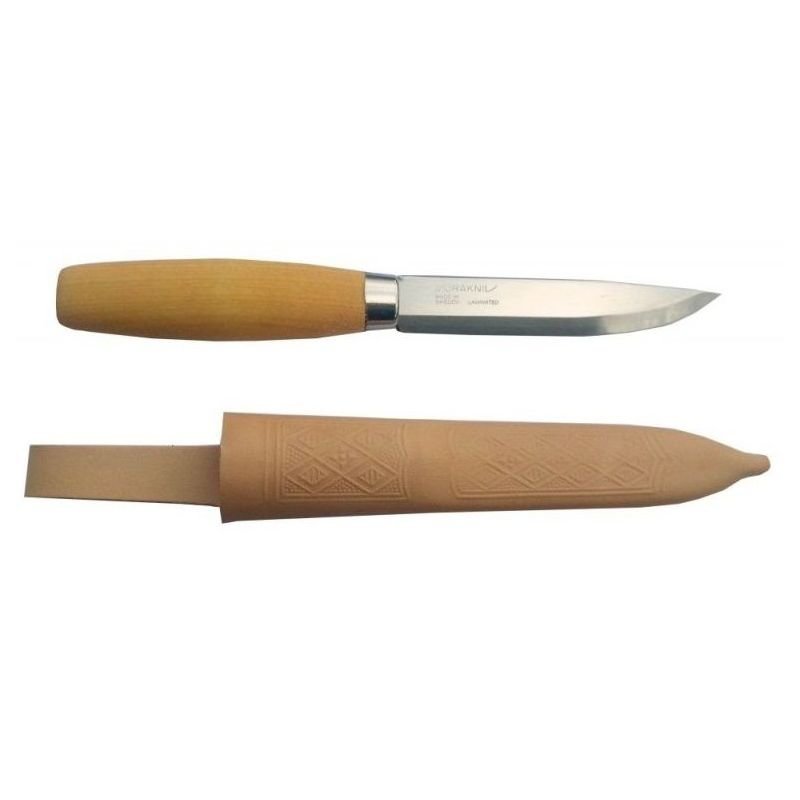 Нож с фиксированным лезвием Morakniv Original 1, ламинированная сталь, рукоять береза - фото 3