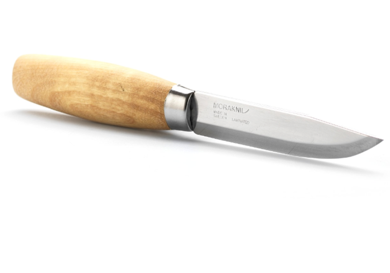 Нож с фиксированным лезвием Morakniv Original 1, ламинированная сталь, рукоять береза - фото 5
