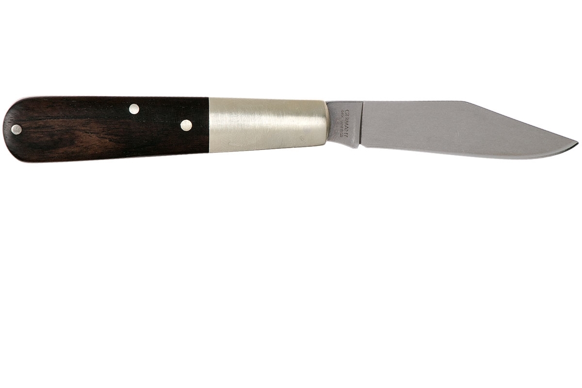 Складной нож Barlow - Boker 100501, сталь 440С Polished, рукоять африканское дерево - фото 8