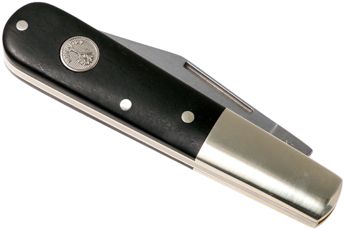 Складной нож Barlow - Boker 100501, сталь 440С Polished, рукоять африканское дерево - фото 10