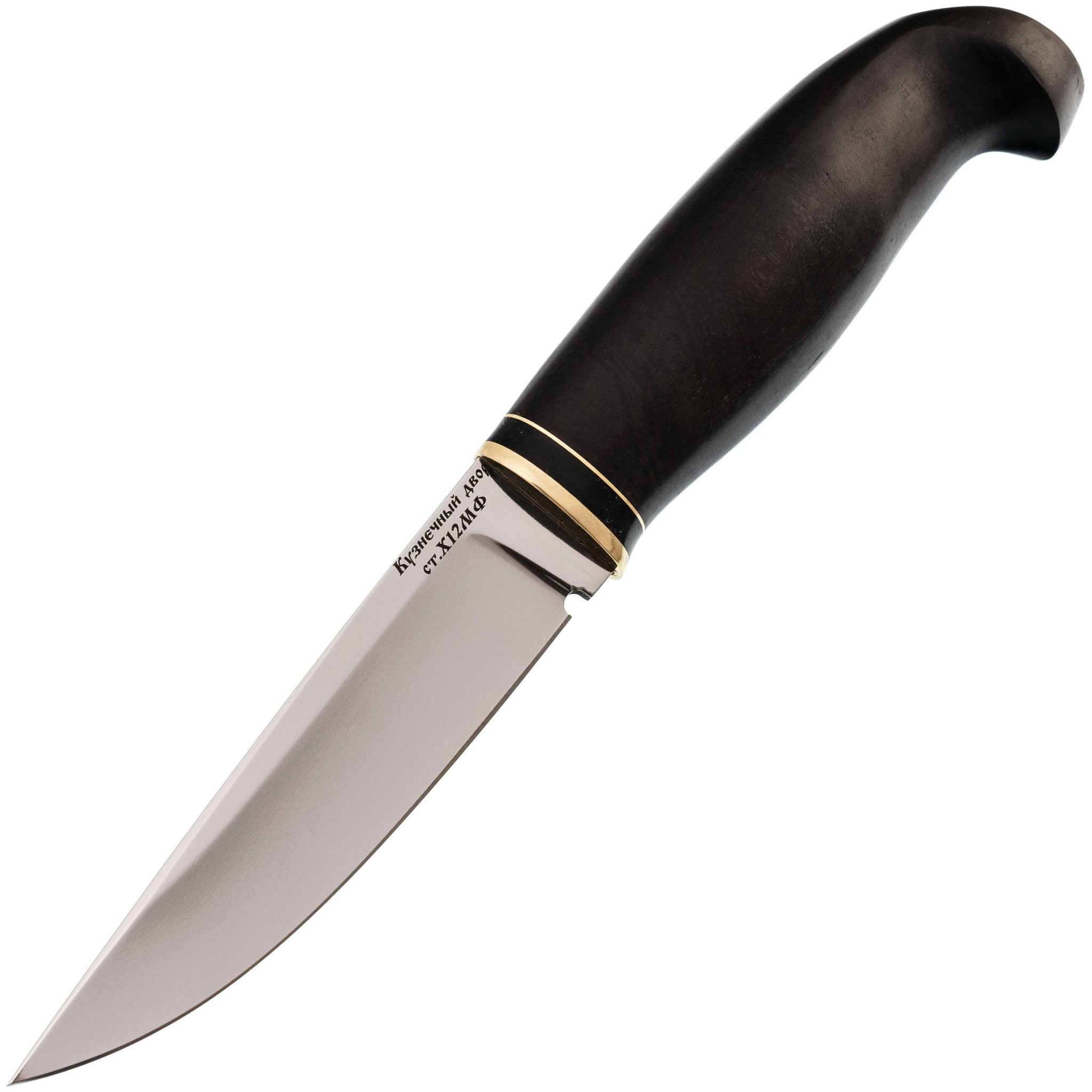 Нож Финский, сталь Х12МФ, рукоять граб набор из 4 кухонных ножей сталь х12мф рукоять граб