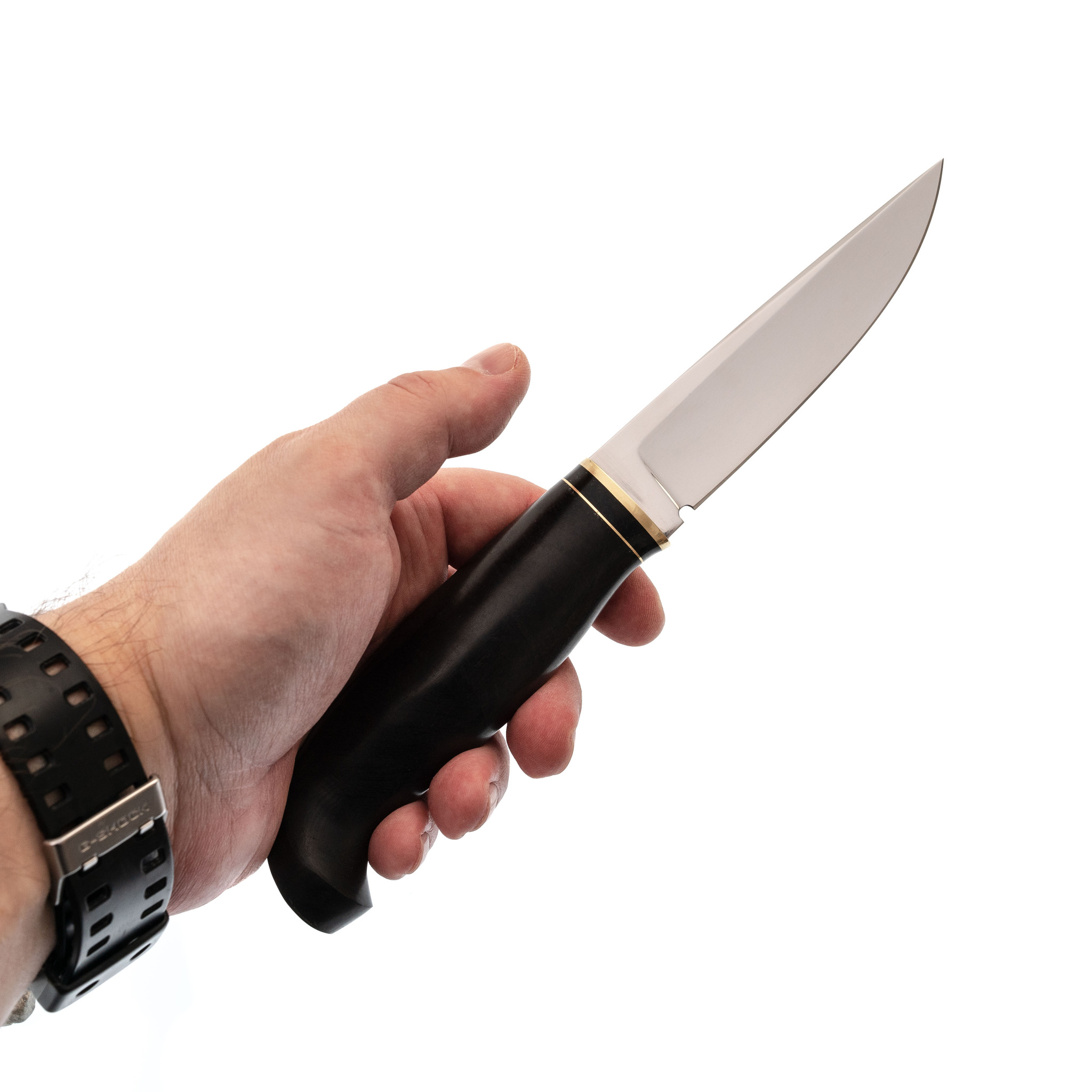 Нож Финский, сталь Х12МФ, рукоять граб - фото 5