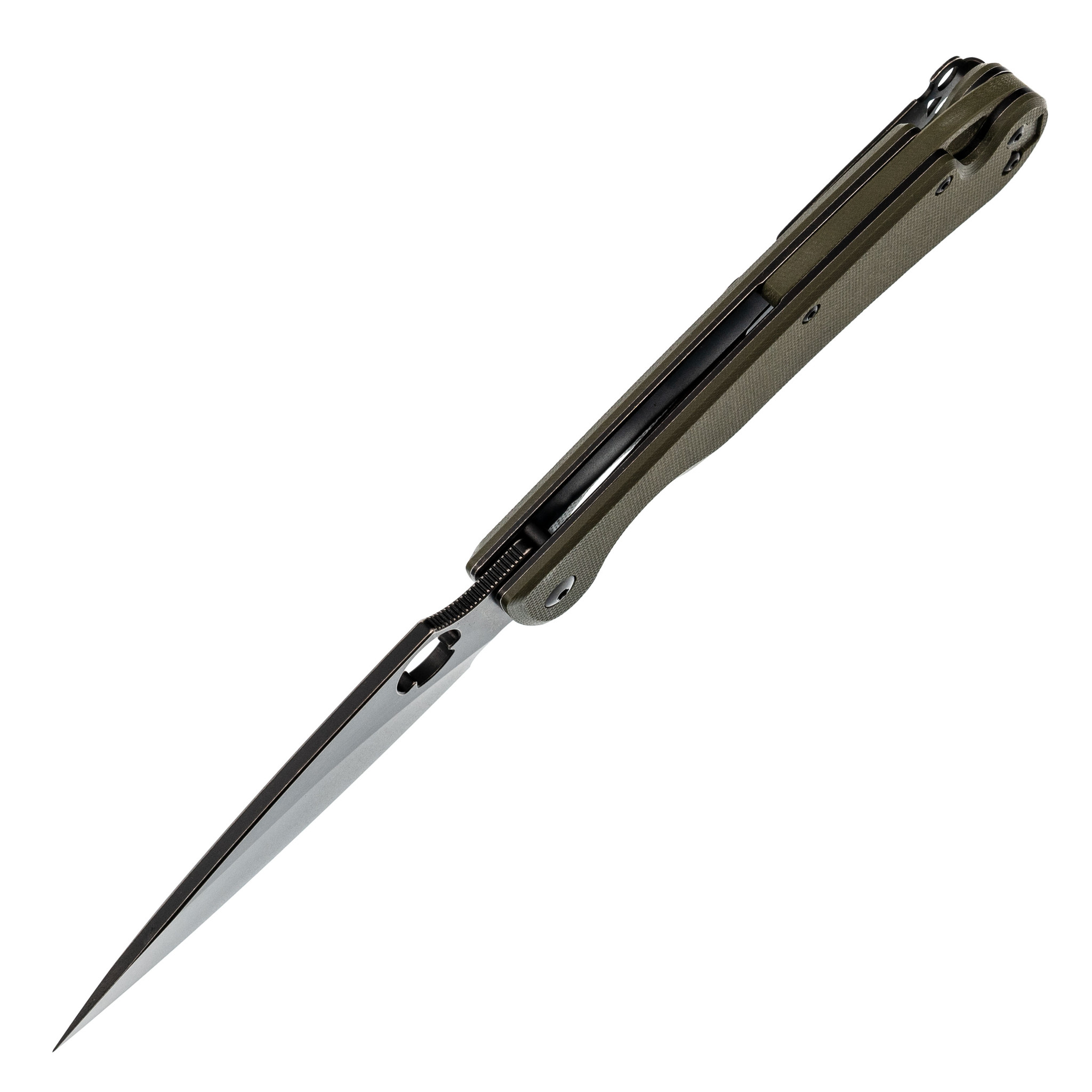 Складной нож Daggerr Sting Olive, сталь D2, рукоять G10 - фото 2