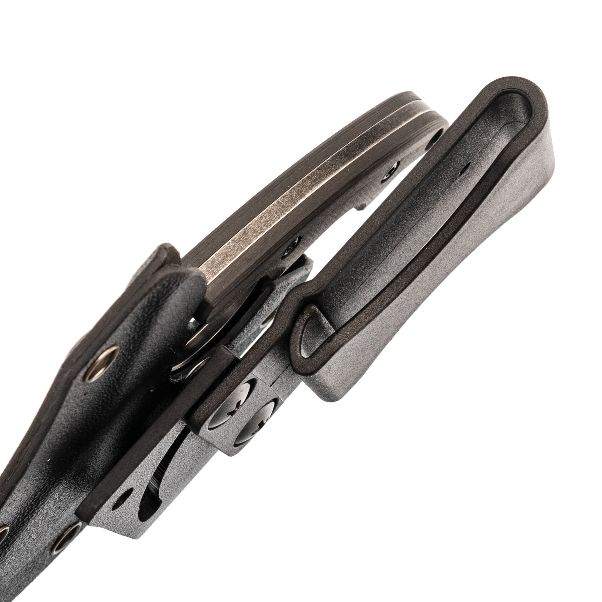 Shark Tooth N690 Black Carbon Fiber Handle 2.8 inch - Kizer