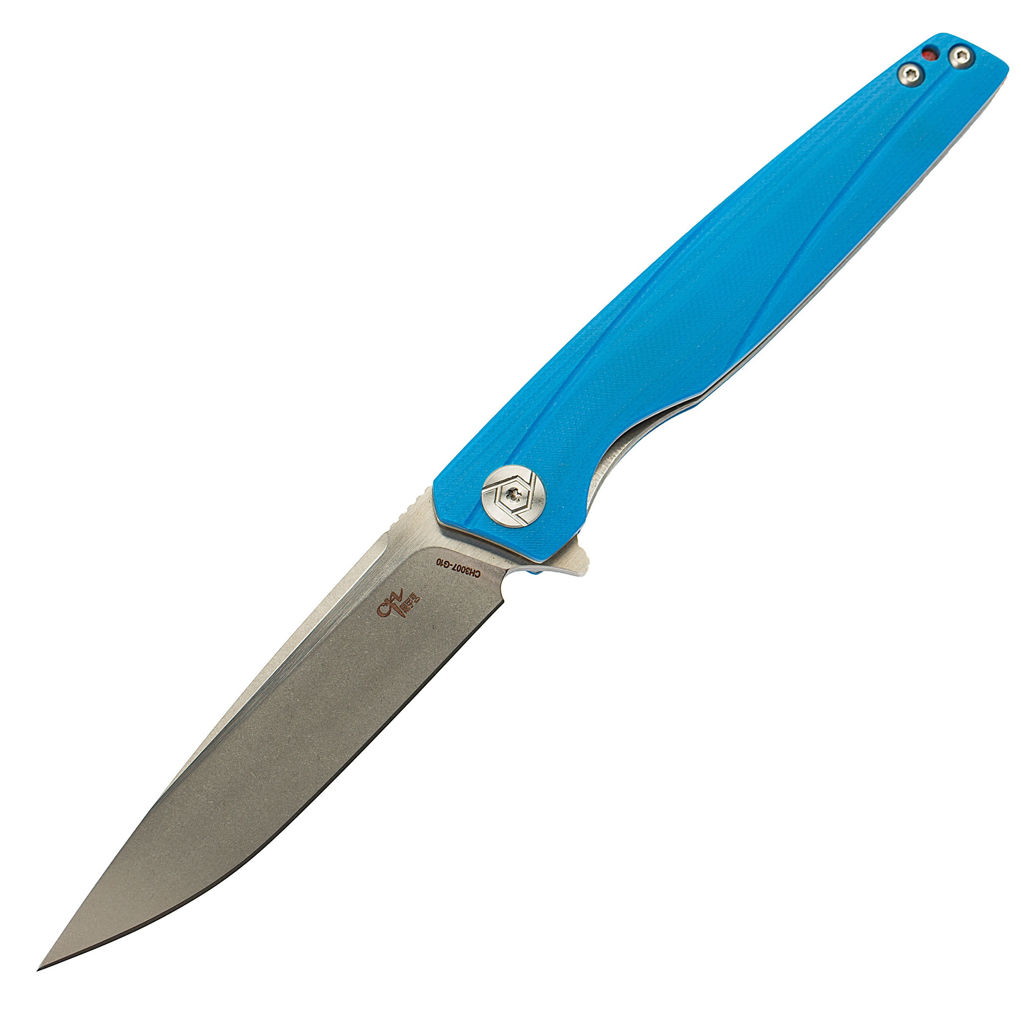 Складной нож CH3007 синий, сталь D2, рукоять G10 от Ножиков
