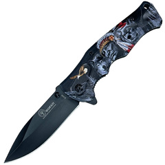 Фото Складной полуавтоматический нож B048_wolf