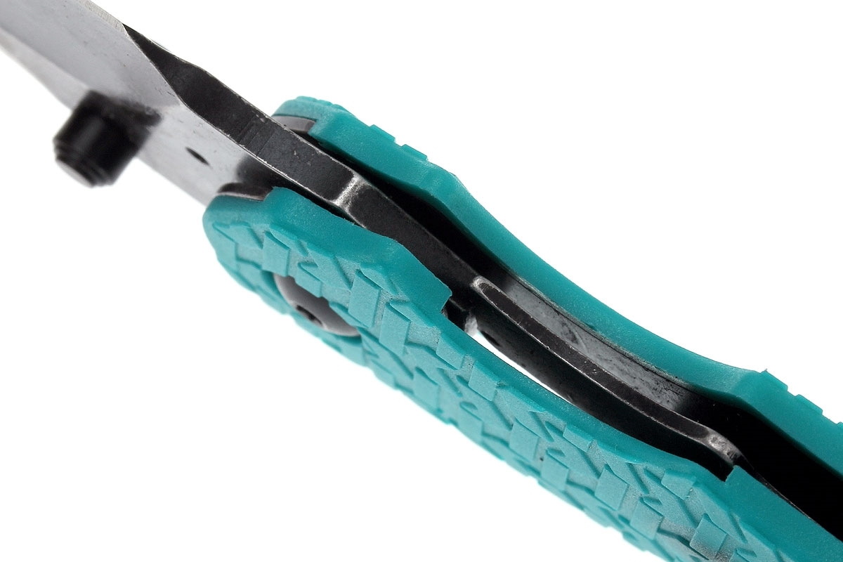 Нож складной Shuffle - KERSHAW 8700TEALBW, сталь 8Cr13MoV c покрытием BlackWash™, рукоять текстурированный термопластик GFN бирюзового цвета - фото 9