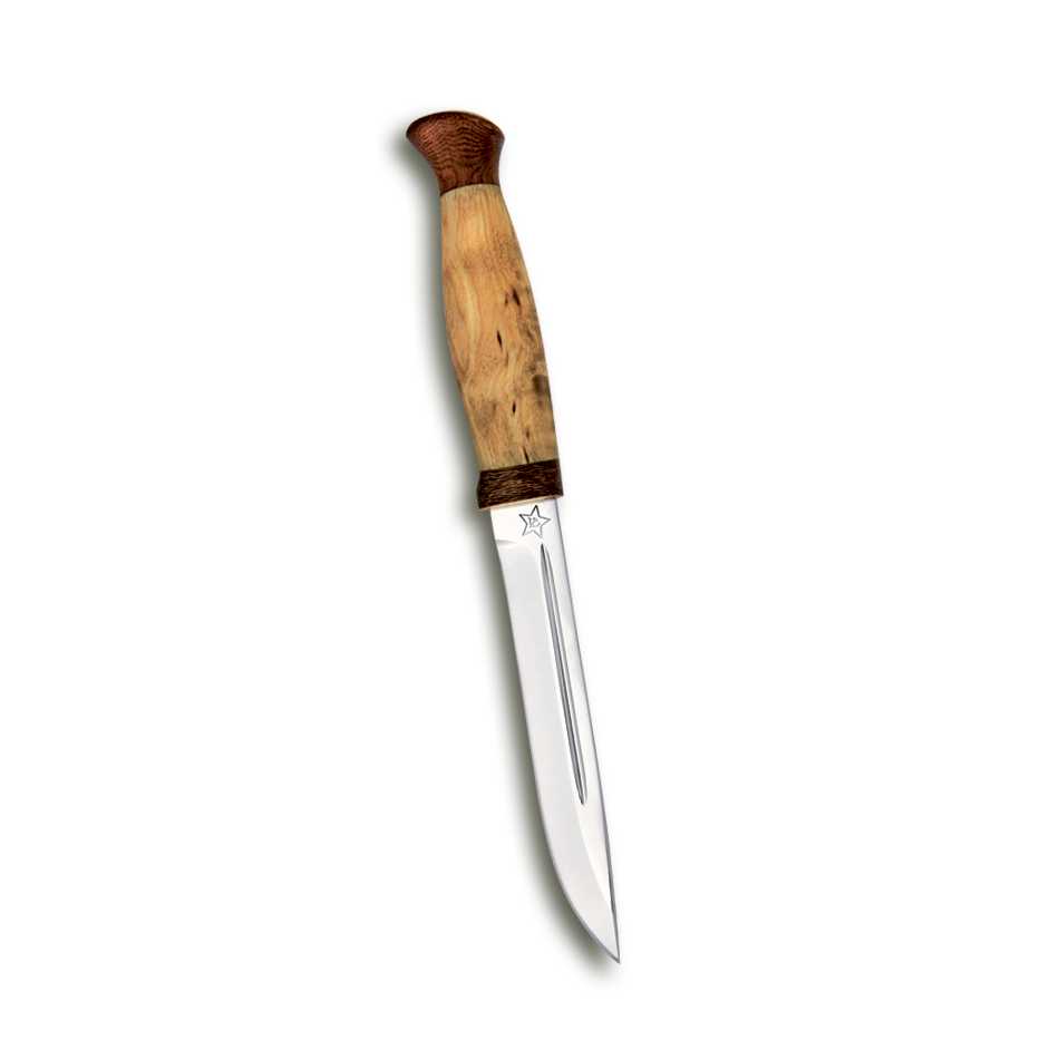 Нож Финка-3 АиР, карельская береза, 100х13м от Ножиков
