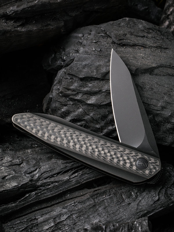 Складной нож WE Knife Black Void Opus, CPM 20CV BW - фото 4