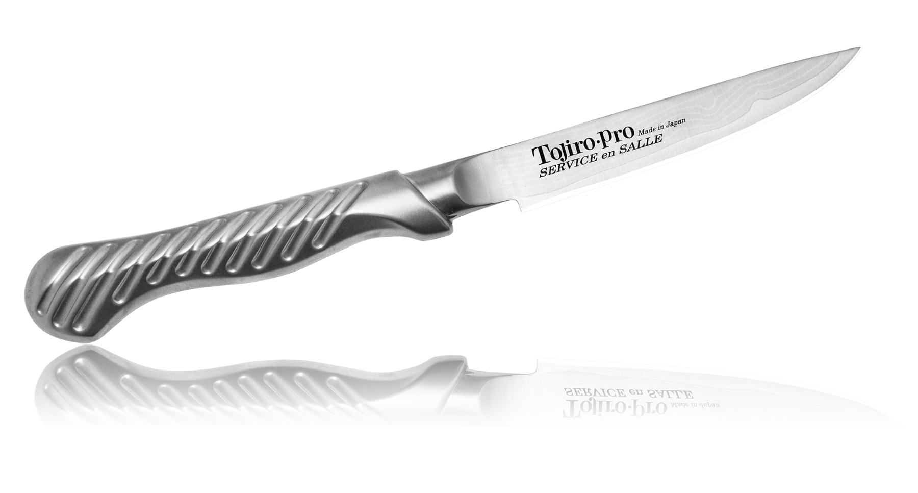фото Нож универсальный сервисный service knife, tojiro, fd-701, сталь vg-10, серый
