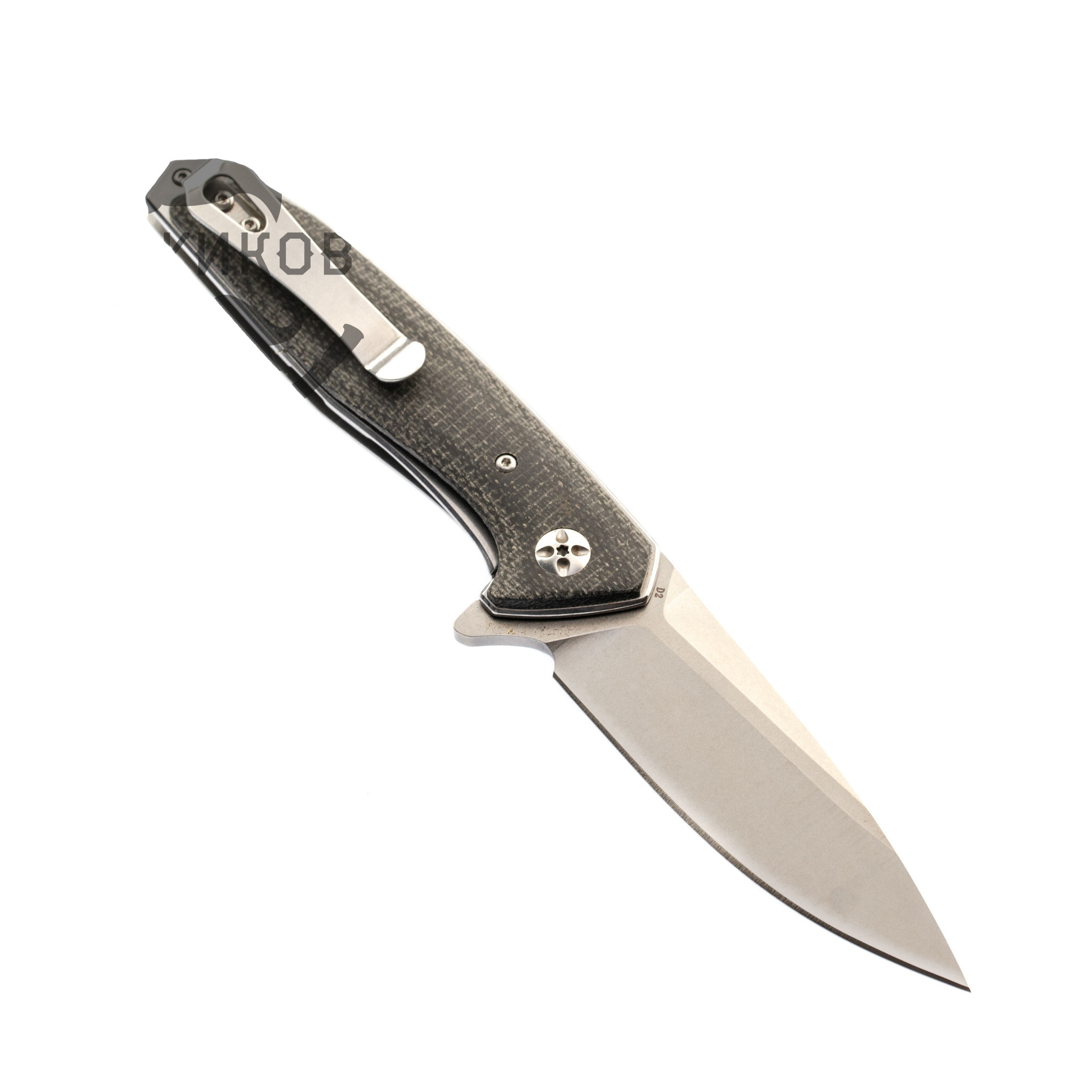 Складной нож Eafengrow EF961 Black, сталь D2 - фото 3