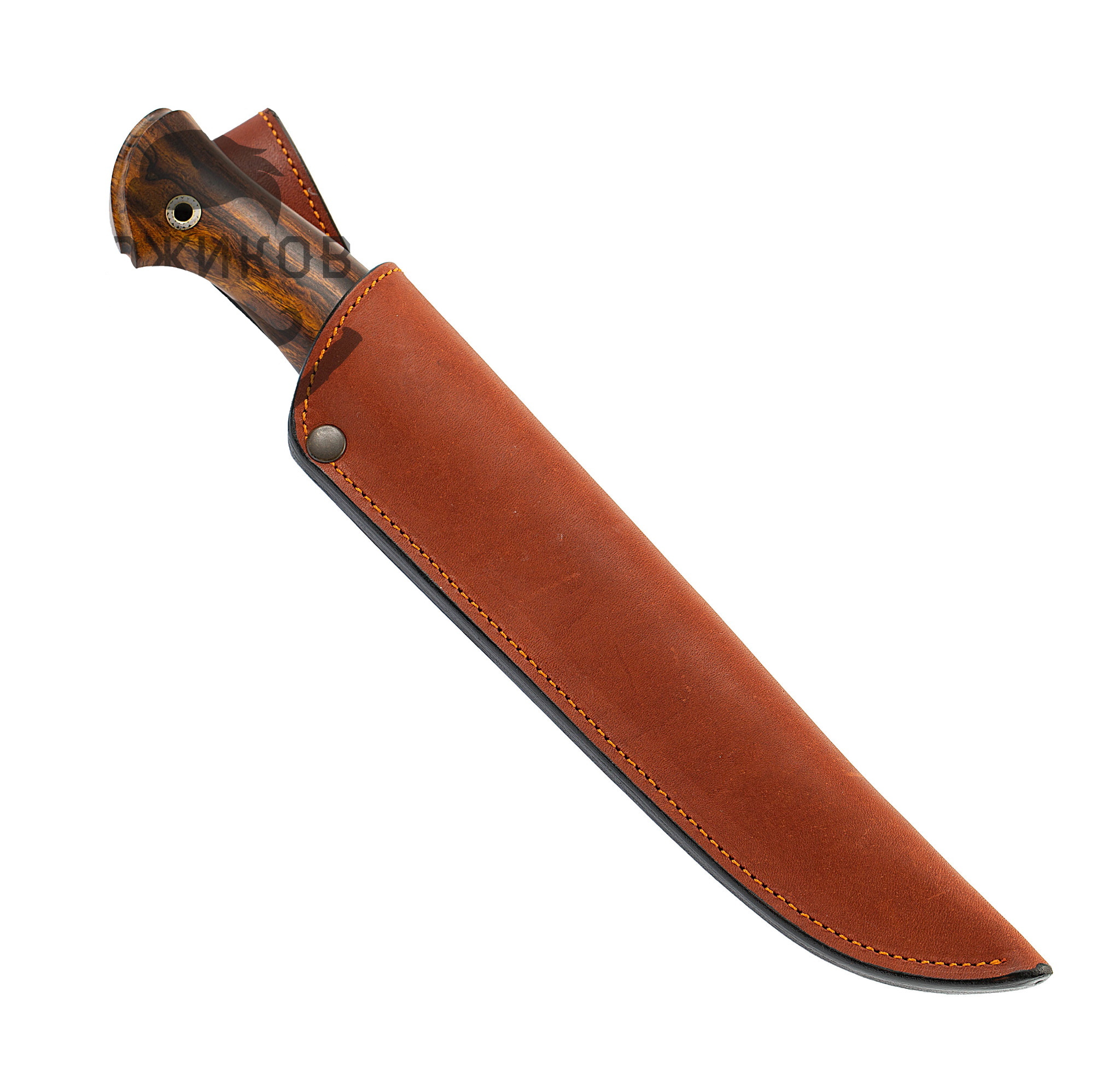 Нож Лидер 3, сталь M390, железное дерево, вставка бивень мамонта - фото 5