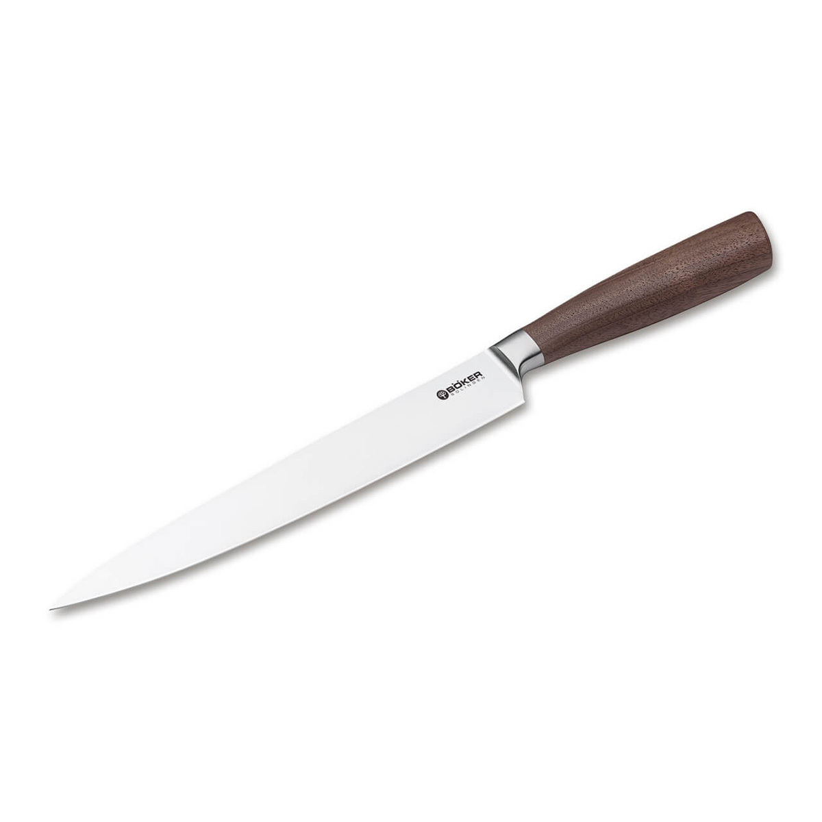Кухонный нож Boker Core Carving Knife, сталь X50CrMoV15, рукоять орех - фото 1
