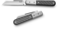 Фото Складной нож LionSteel Barlow Dom, сталь M390, рукоять карбон