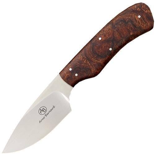 Нож с фиксированным клинком Arno Bernard Bokmakiri, сталь N690, рукоять аризонское железное дерево
