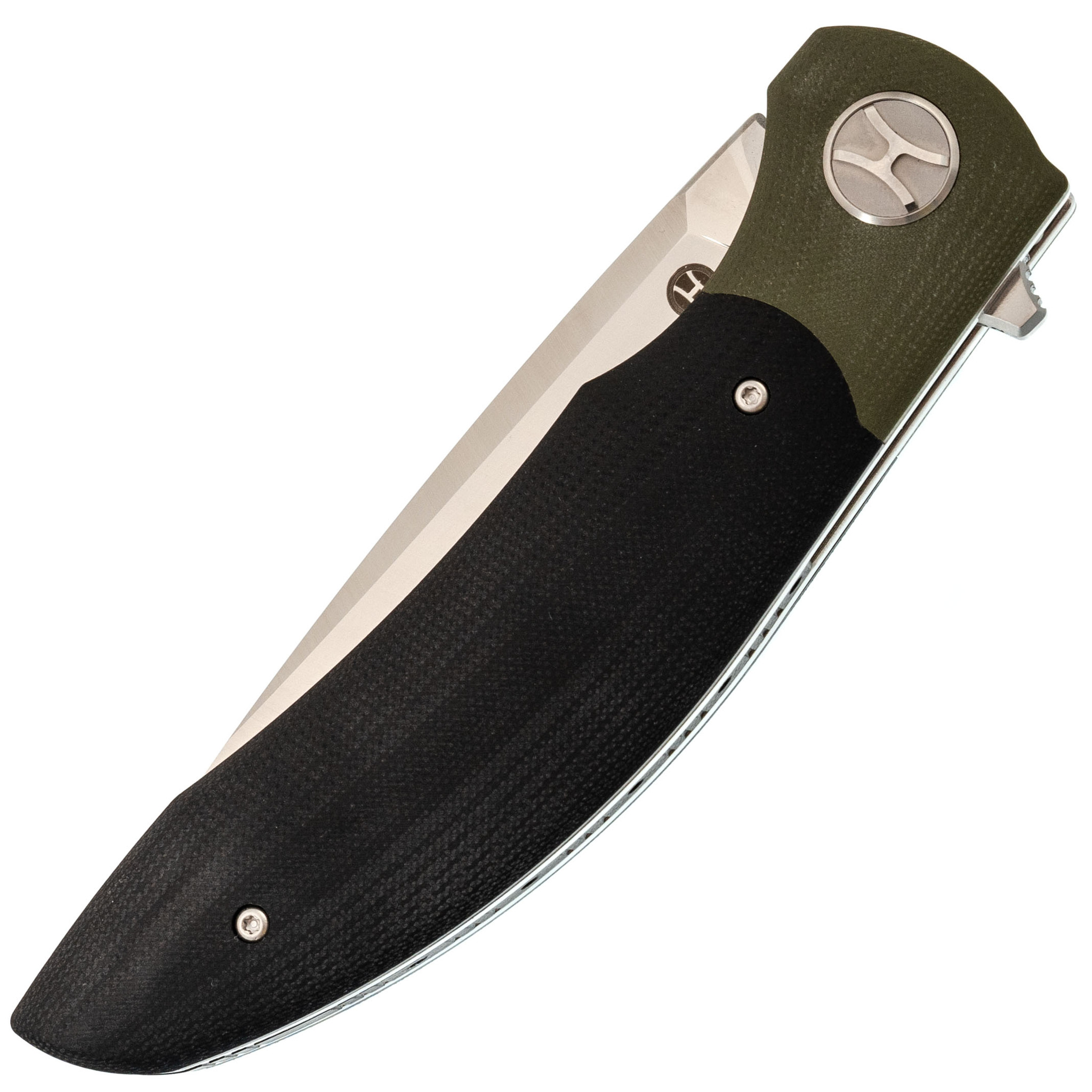 Большой складной нож Honor Tirex Black, сталь D2 - фото 9